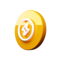A yellow button with a white arrow on it png