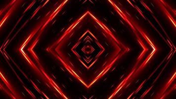 Dynamic red light patterns radiate energy for visual delight video