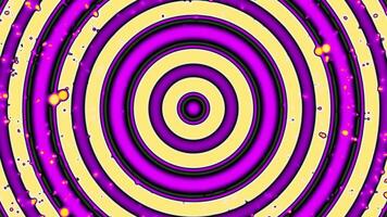 Pulsation of concentric bright rings in a seamless loop. video