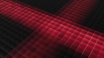 Immersive VJ loop inspired by dark geometric patterns for dynamic performances video