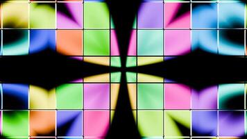 Dynamic abstract visuals in vibrant colors for immersive art experiences video