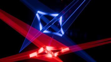 Dynamic light patterns create a captivating visual experience for VJ loops video