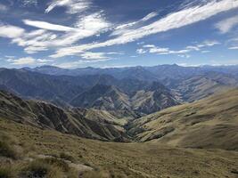 Roy's Peak in New Zealand near Wanaka Lake photo