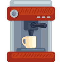 coffee maker with mug icon png