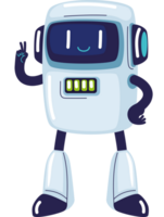 robot ai technology character icon png