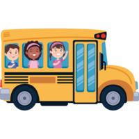 students bus transportation png