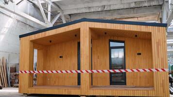 Development of new prefabricated modular wooden houses video