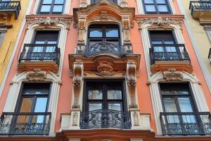 The building is orange photo
