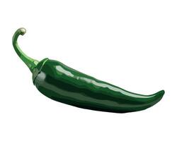 chili pepper vegetables, ripe and full of flavor icon isolated vector