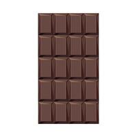 chocolate bar candy icon isolated vector