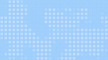 Royal blue color appearing and disappearing square box pattern modern design loop able geometrical background video