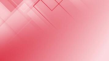 Red color slowly diagonal moving rectangular shapes futuristic geometrical background video