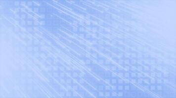 Royal blue color shooting star particles with appearing and disappearing modern design geometrical background video