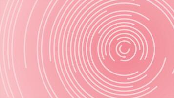 Red color rotating multiple circular shapes hi-tech design loop able geometrical background video
