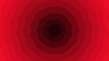 red color multiple shades wavy pattern circular shapes modern design gradient background video