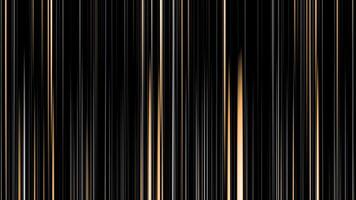 Gray color glowing abstract lines with golden luxury lines modern design black loop able futuristic background video