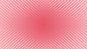 Red color moving parallel lines rhombus shape modern design loop able geometrical background video