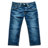 blue jeans isolated at transparent background png