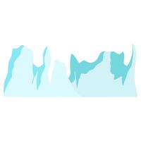 A iceberg view vector