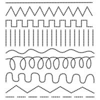 Abstract tracing guide vector