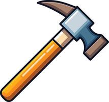 Heavy-Duty Hammer Art Available on EPS File vector