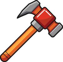 Powerful Hammer Icon Available on EPS File vector