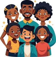 Pride and Resilience in Black Culture Art Available on EPS File vector