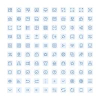 Set of Icons for Websites vector