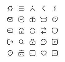 simple and cool shopping app icon design vector