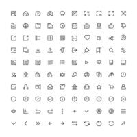 Decorative Icons For Websites and Apps vector