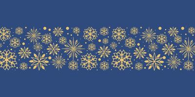 Snowflakes and snowfall. Christmas and New Year. Pattern. Line art and cut out. Winter and December. Icons. . Isolated. Geometric shapes and elements. Spotted. Dotes. Confetti effect. Border frame vector