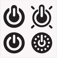 Open Button Silhouette Download High-Quality Design Assets vector