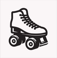 Roller Skates Boot Icon Design for Website Background vector