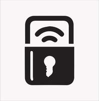 Pin Code Graphic Design Silhouette for Digital Use vector