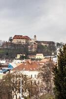 Brno Czech Republic gothic architecture view in old town photo