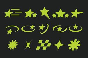 Y2K Element Collection vector