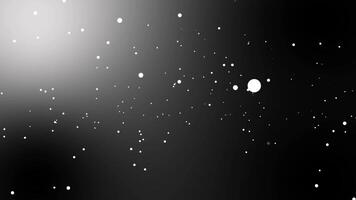 bounce particles background footage, animation of falling and rotating particles video