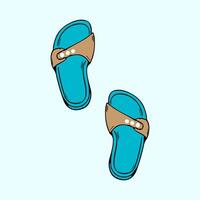simple sandal icon vectors illustration