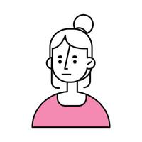 confused face expression vector