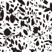Abstract artictic stain ripple dots line pattern. Stain Splodge seamless texture. Cheetah Skin. Ink Dot. Seamless Fur Texture. vector