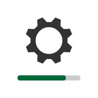 update system icon symbol on white background. illustration EPS 10. vector