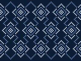 Ethnic geometric pattern. geometric square diamond stripes seamless pattern background. Ethnic southwest pattern use for fabric, textile, home decoration elements, upholstery, wrapping. vector