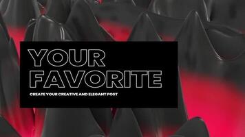 Title and Background 04 motion_graphic