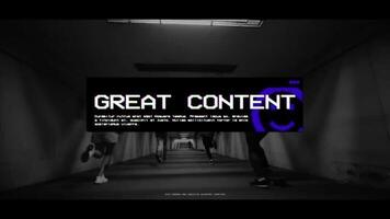 Pixel Title 06 motion_graphic