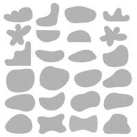 Abstract shape with a diagonal stripe pattern vector