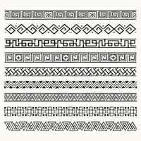 Decorative Ethnic Border vector
