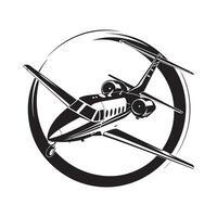 Airplane Flight Design Isolated On White Stock image vector