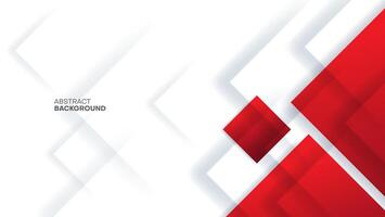 red and white background with diagonal square pattern. great for poster, banner, business presentation, journal report cover. vector