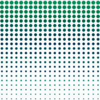 Green gradient background with halftone decoration. dotted sparkles or halftone shine pattern texture. Suit for banner presentation design flyer and poster. png