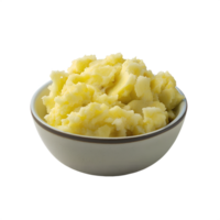Homemade Mashed Potatoes with Transparent Background png
